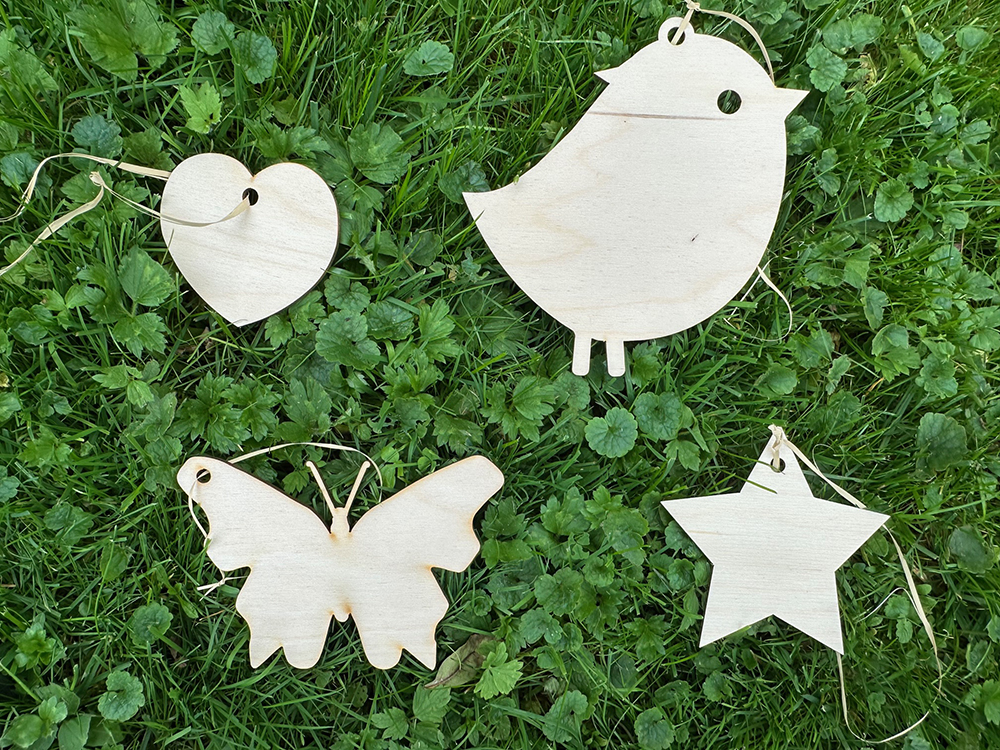 Houten symbolen