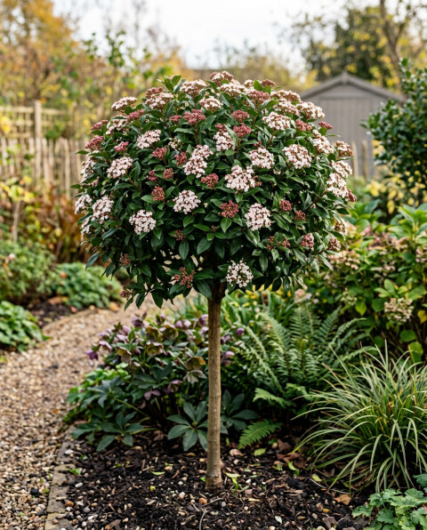Viburnum Tinus op stamAI geg